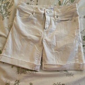 Loft White shorts